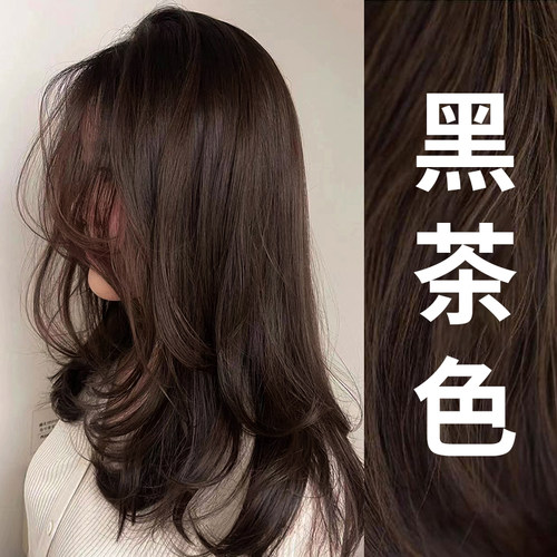 泡沫染发剂黑茶色日本花王