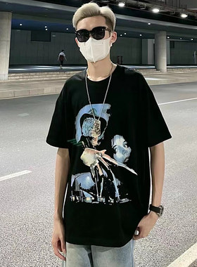 个性时尚潮流网红同款短袖