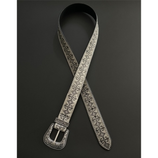 ironworks花纹铆钉皮带中古纹理质感vibe风皮带男女同款 穿搭配饰