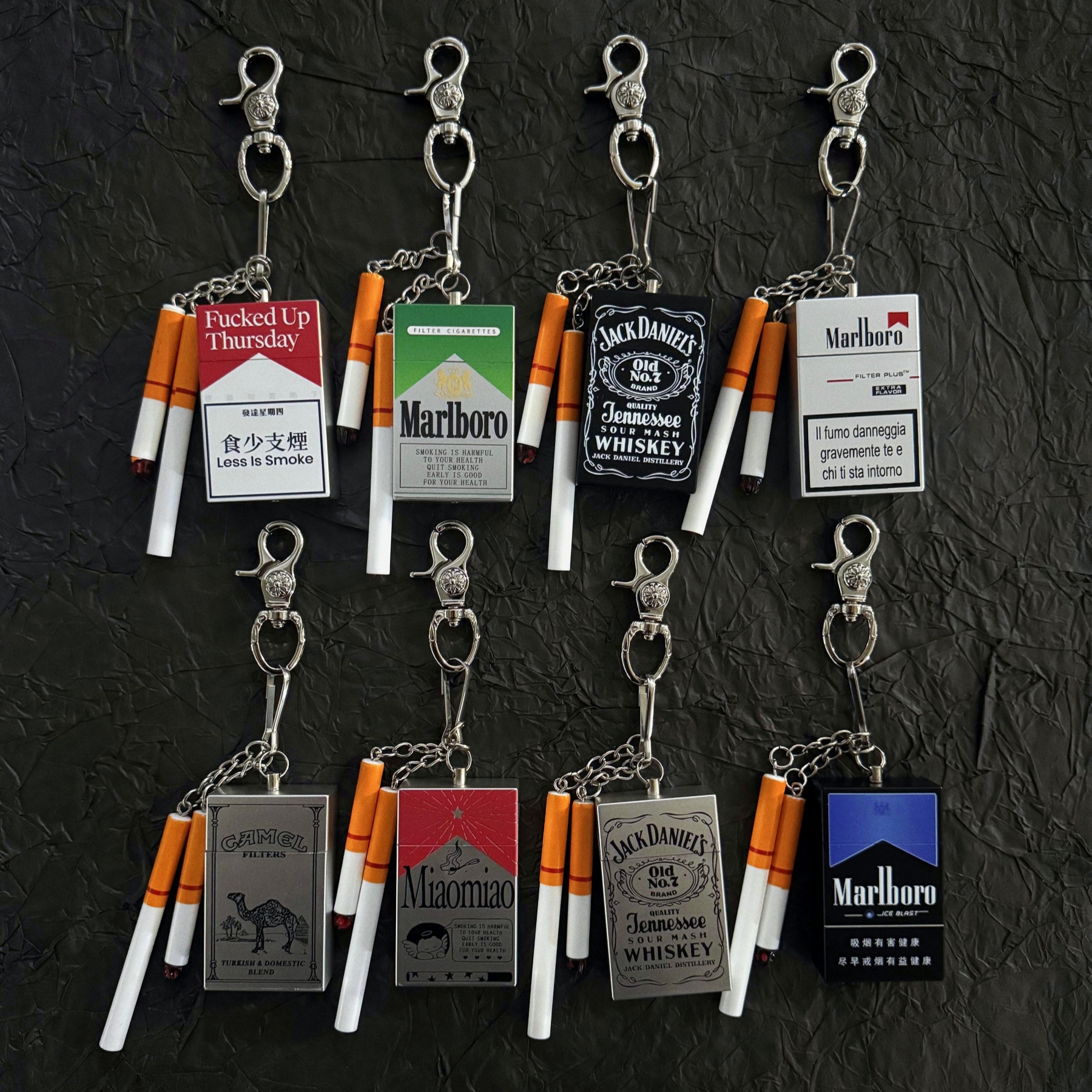 ironworks原创香烟便携烟灰缸