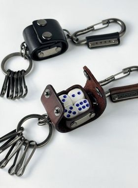ironworks定制高级感原创钥匙扣小众ins风复古潮流腰间背包挂配饰