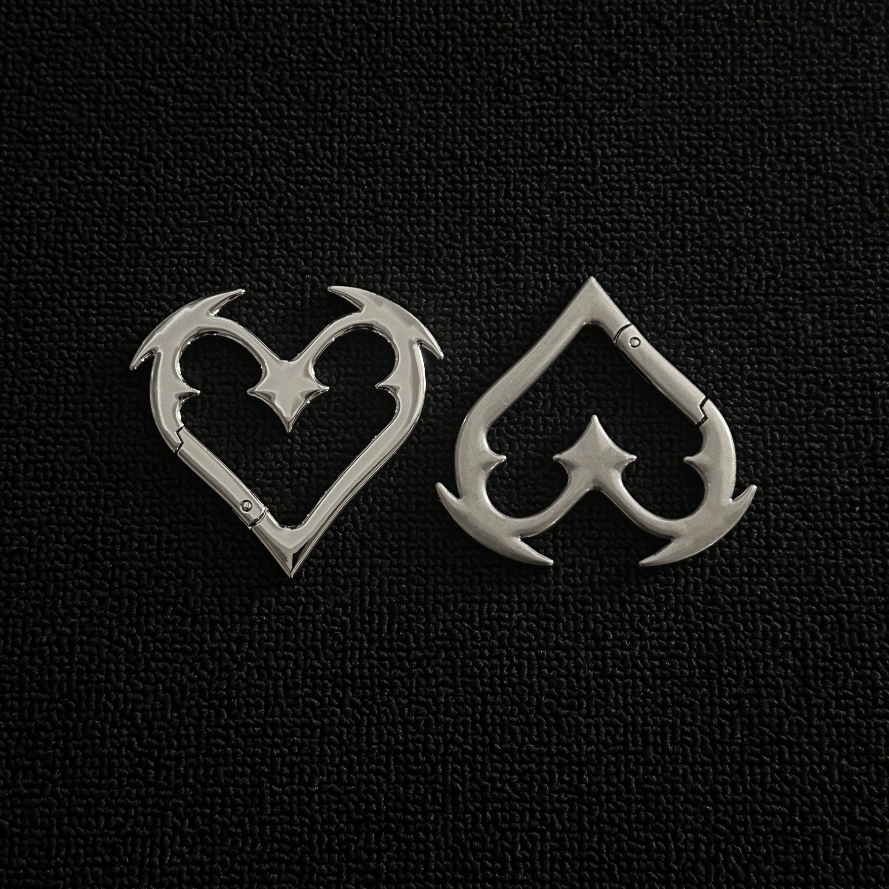 「天使爱心扣」金属便携钥匙扣