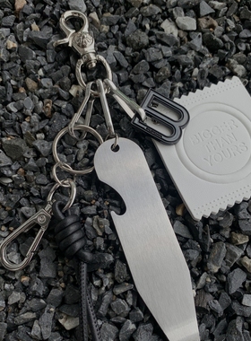 ironworks克罗手作新款钥匙扣cleanfit裤挂件多功能开瓶器包挂饰