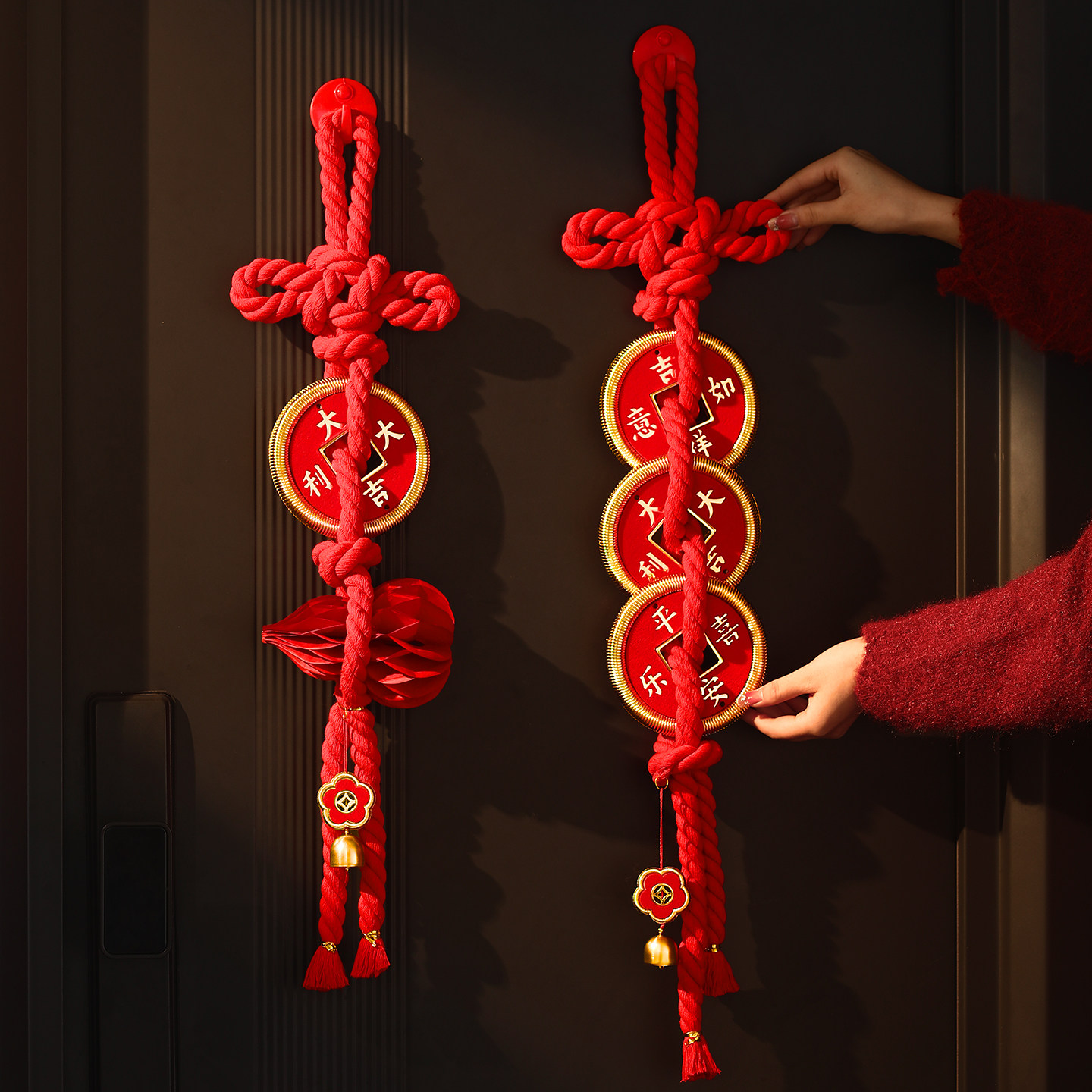 马年新年装饰挂件入户门挂过年客厅挂饰元旦春节场景氛围布置用品,节庆用品/礼品,挂饰/生肖挂饰,淘宝优惠券,粉丝福利购,淘宝优惠卷