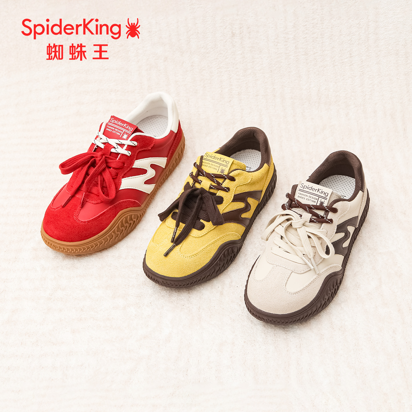 蜘蛛王女德训鞋冬季新款