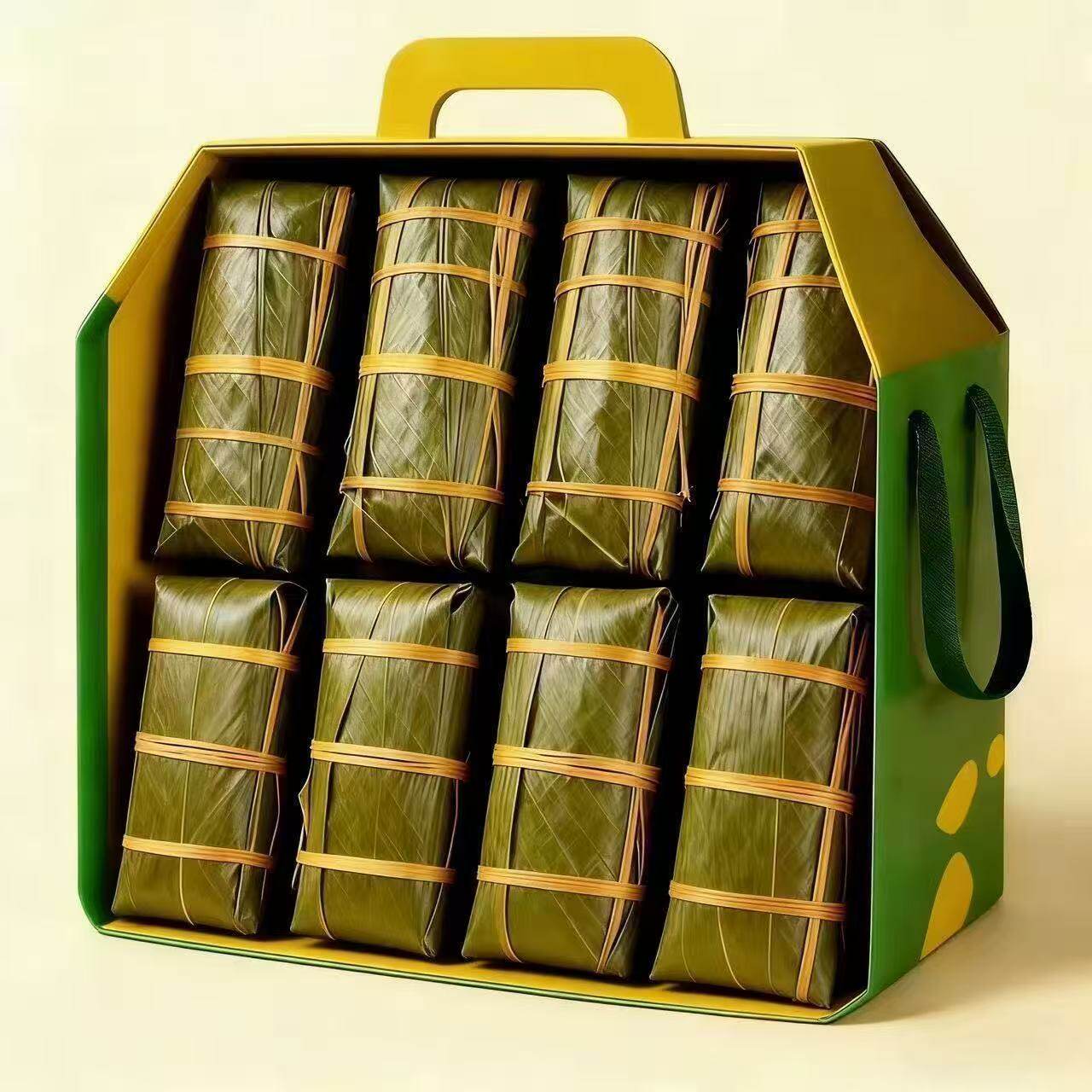 【现做现发】嘉兴霸王棕大粽子蛋黄大肉粽真空早餐板栗五花霸王棕