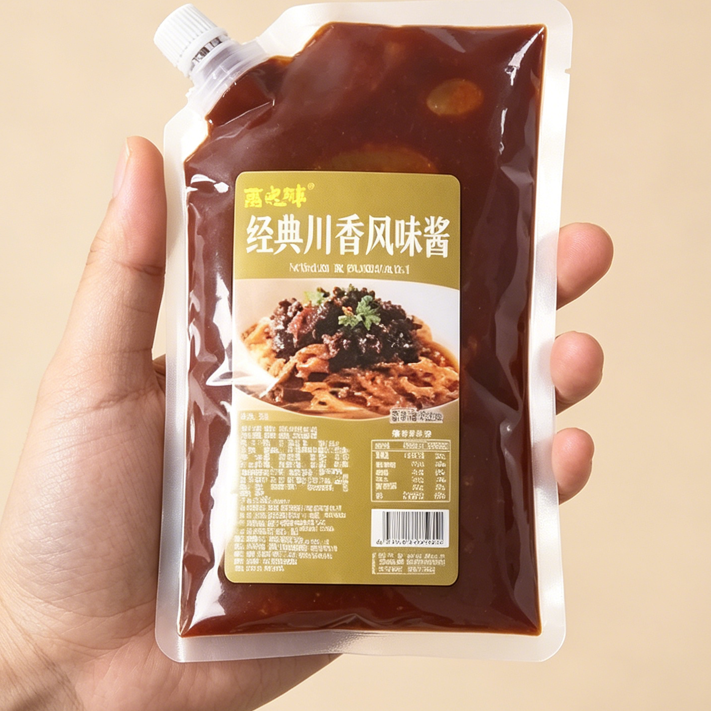 商之味孜然牛肉酱香菇酱下饭菜袋装调味酱拌饭拌面下饭酱辣椒酱