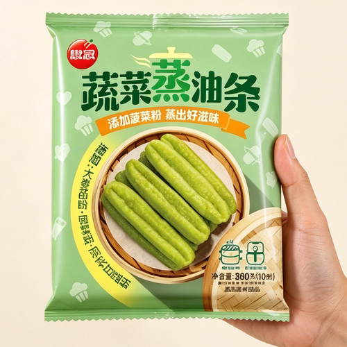 思念蔬菜蒸油条酥脆大油条早餐主食速食油条冷冻半成品无明矾商用