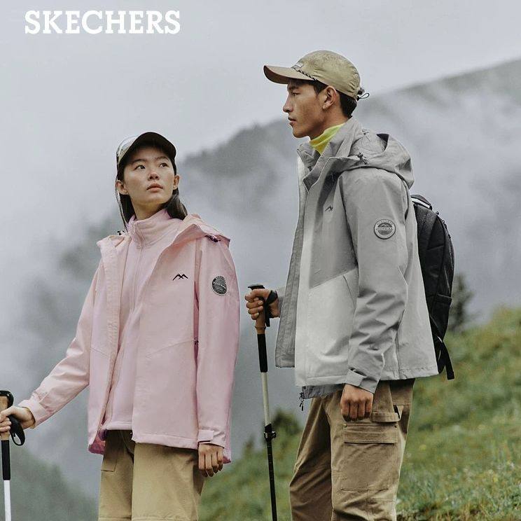 Skechers斯凯奇正品冲锋衣魔方系列男女款三合一防风防水登山外套,户外/登山/野营/旅行用品,冲锋衣,淘宝优惠券,粉丝福利购,淘宝优惠卷