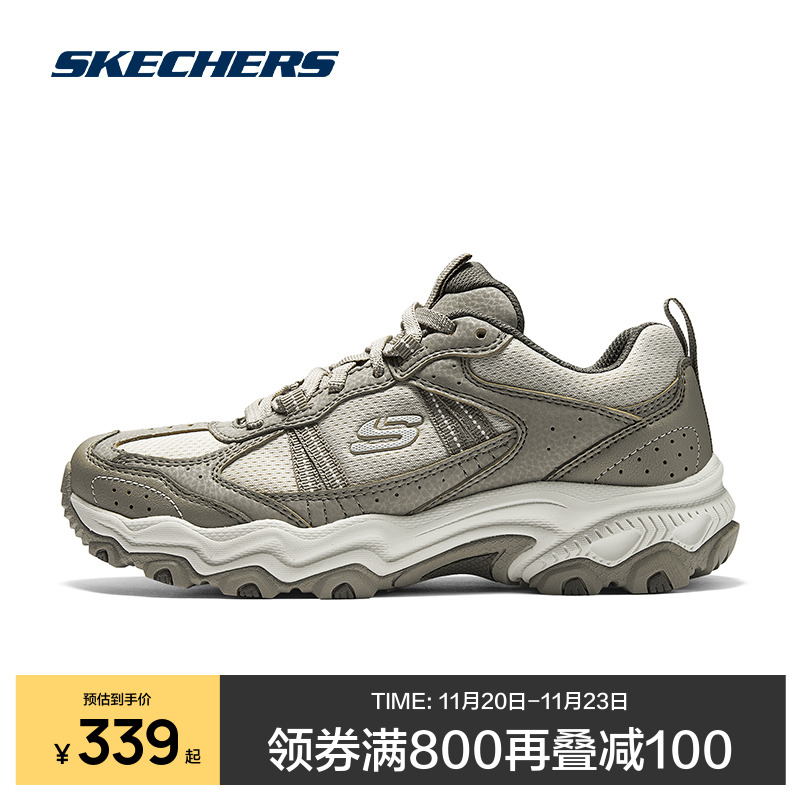 斯凯奇秋冬季男子户外鞋耐磨防滑