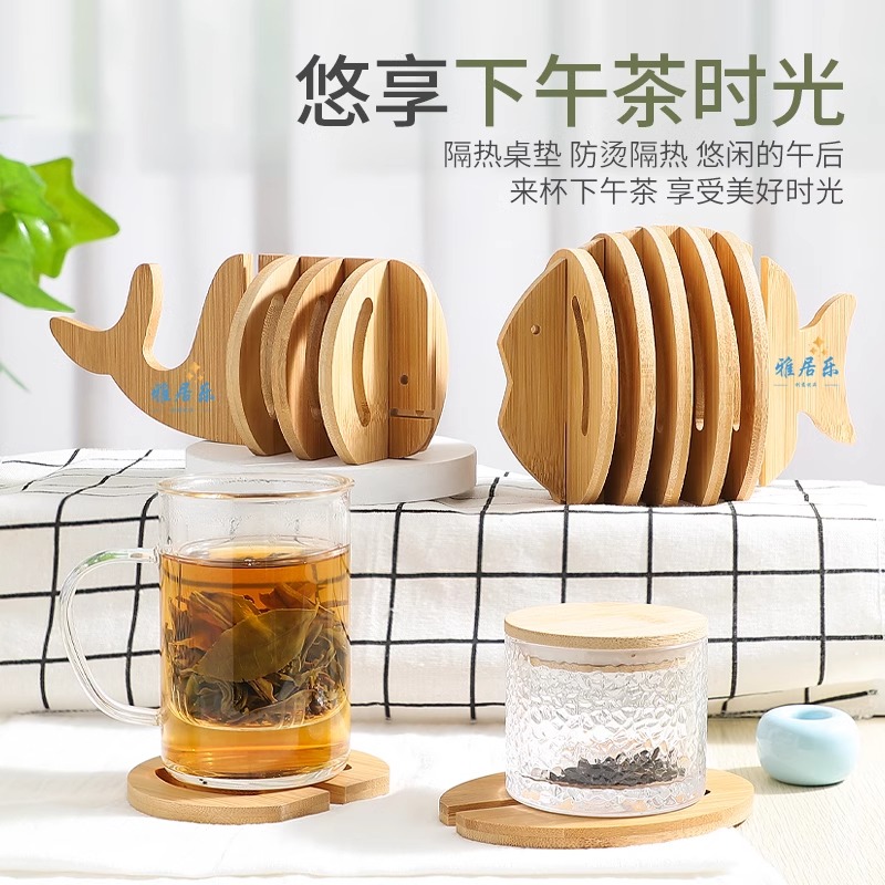 创意隔热垫餐桌垫防烫耐高温厨房餐垫竹防水垫子盘垫锅垫杯垫碗垫