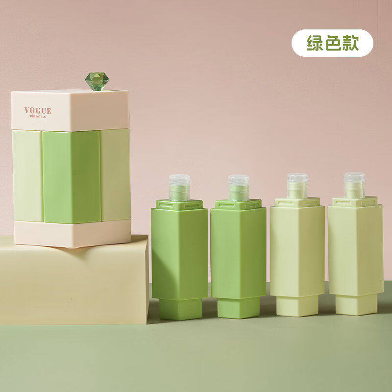 四合一旅行分装瓶旅游便携洗漱套装洗发水沐浴露洗衣液化妆品瓶,居家日用,居家日用套装,淘宝优惠券,粉丝福利购,淘宝优惠卷