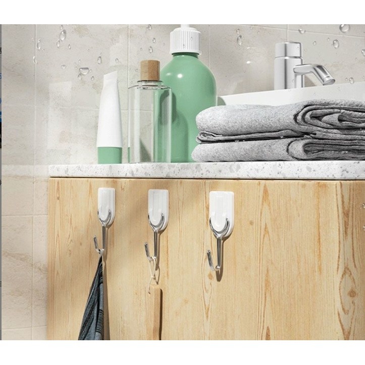 挂钩贴强力墙面免打孔学生粘贴宿舍自粘钩子墙上厨房家用承重勾子,家装主材,挂钩/挂衣钩,淘宝优惠券,粉丝福利购,淘宝优惠卷