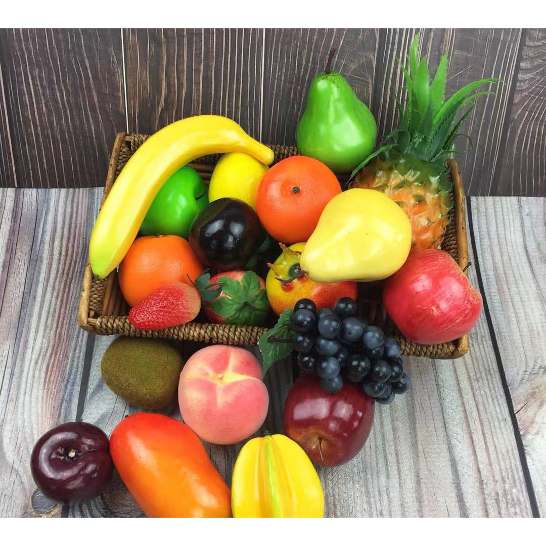 仿真水果模型假水果套装苹果香蕉西瓜柠檬橙等拍照道具家居装饰摆,家居饰品,3D模型摆件,淘宝优惠券,粉丝福利购,淘宝优惠卷