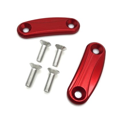 适用于KAWASAKI ZX10R ZX6R 摩托车改装件后视镜镜码装饰件