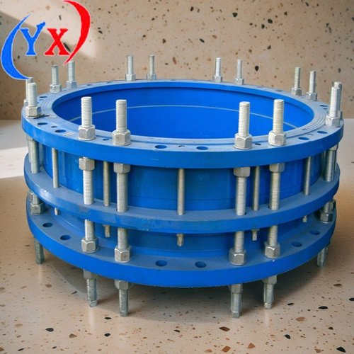 双法兰传力接头球墨铸铁管路补偿接头不锈钢松套传力式伸缩接头