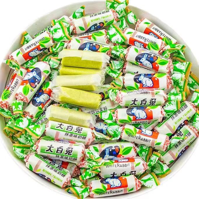 (14种口味)上海牛奶糖大白兔奶糖抹茶味童年回味儿童糖果结婚喜糖