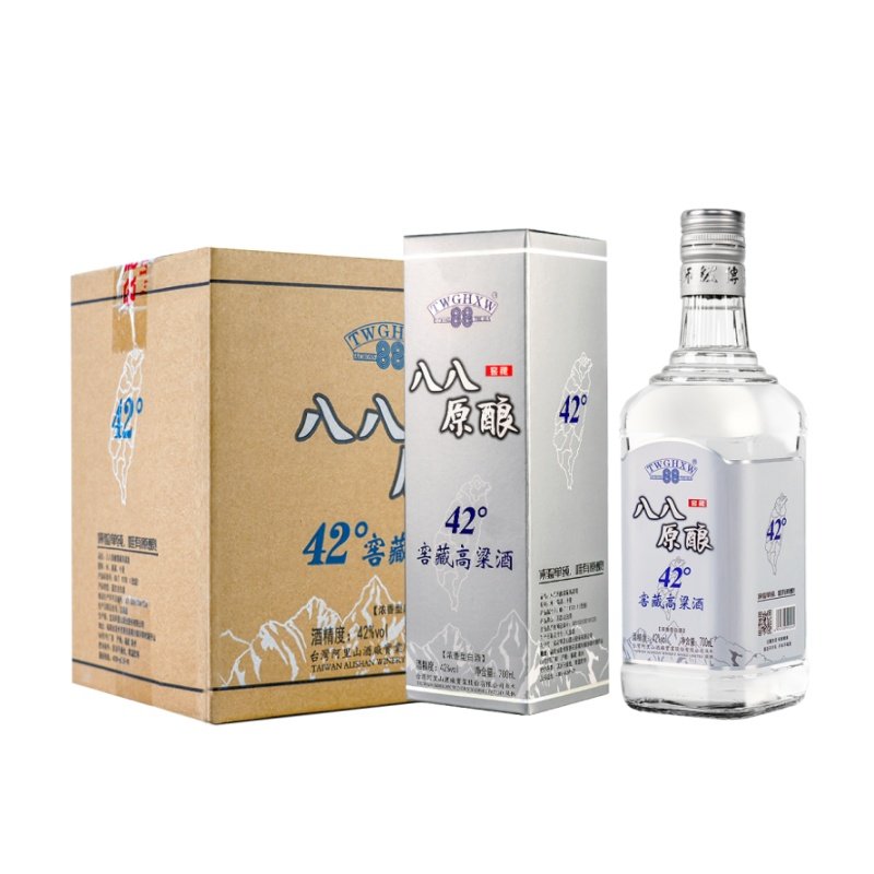 八八原酿窖藏高粱酒700ml/瓶42度浓香型白酒整箱送礼纯粮食盒装酒