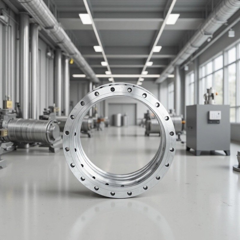 304不锈钢大口径法兰片盲板非标钢制锻打法兰盘高压带颈平焊法兰