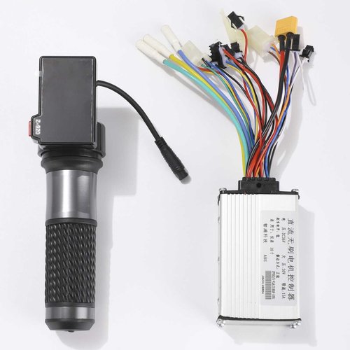 M4 左拉Z-920十寸电动滑板车配件转把仪表控制器加速器液晶屏油门