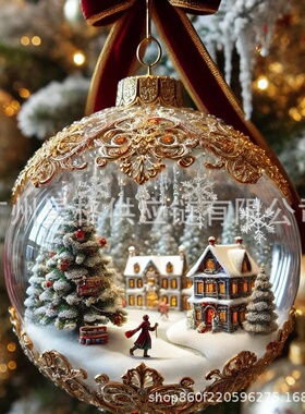3D fairy tale planet Christmas ornaments 3D童话星球圣诞饰品