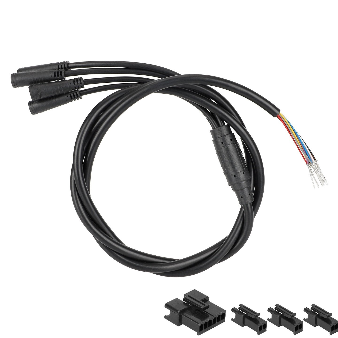 Kugoo M4电动滑板车一拖四连接48V20A控制器仪表连接线数据传输线