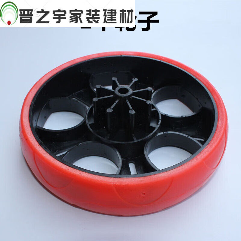 新品小竹车轮子配件仿藤编车婴儿推车转向刹车轮手编竹藤宝宝儿童