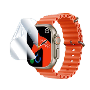 适用华强北T900Ultra手表钢化膜C900Ultra2智能手表保护膜C900promax蓝牙通话男表屏幕高清水凝膜T900抗蓝光