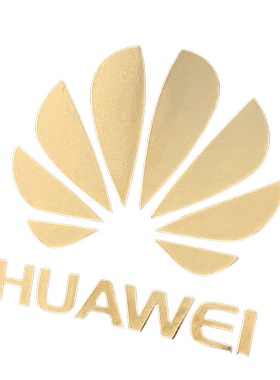 昌想 适用华为LOGO贴纸HUAWEI标志手机金属贴网红潮流纤薄荣耀HONOR字母个性手机壳镜面贴华为logo新潮图标