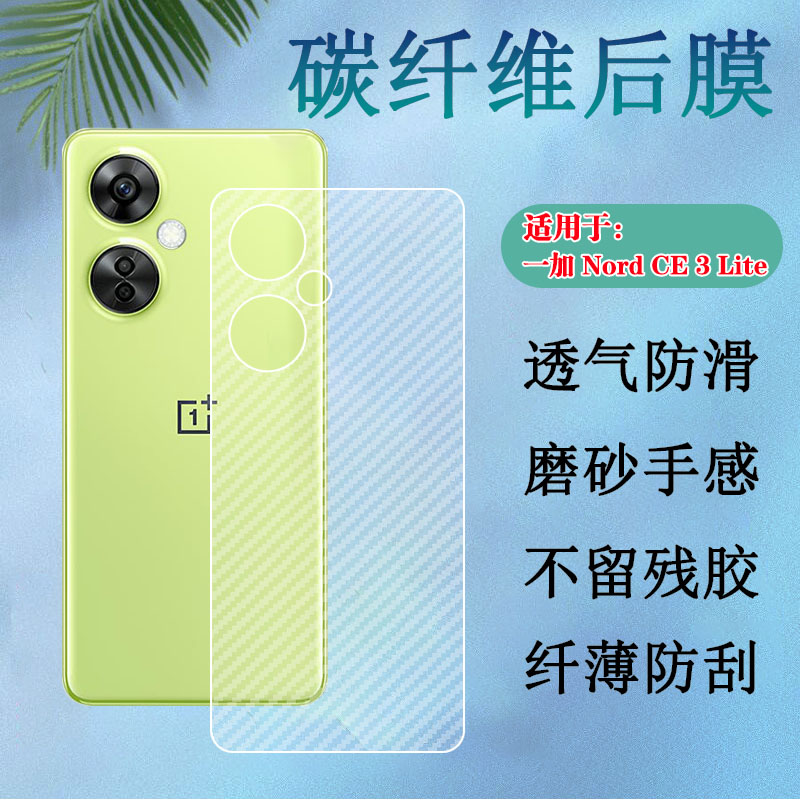 昌想适用一加NordCE碳纤维后膜