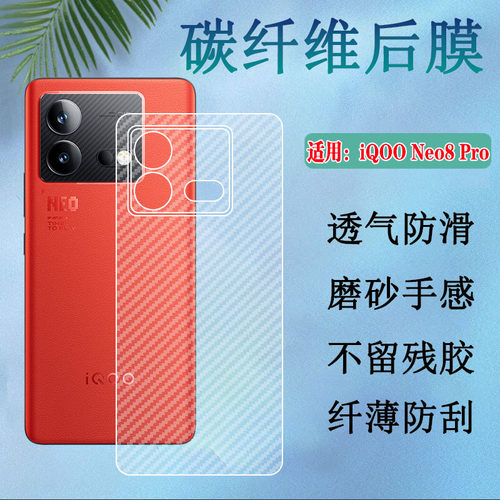 昌想适用iQOONeo8后背膜