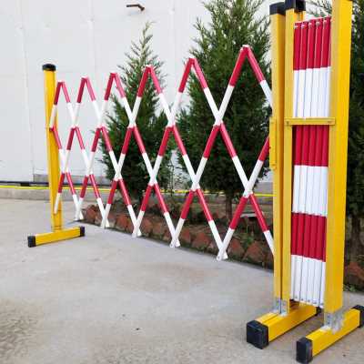 电力施工围栏安全防护栏玻璃纤维围栏可移动绝缘伸缩隔离栏管式栅