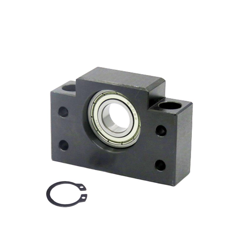 滚珠丝杠轴端轴承方形固定座支撑座BK/BF10/12/15/20/25上银丝杆