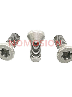 12.9级数控刀杆刀片细牙梅花刀把螺丝平头大头螺钉 M4X11X8.5X14