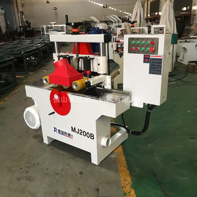 木工机械多片锯重型实木分条机木方开料锯高速细木板分割机MJ200B