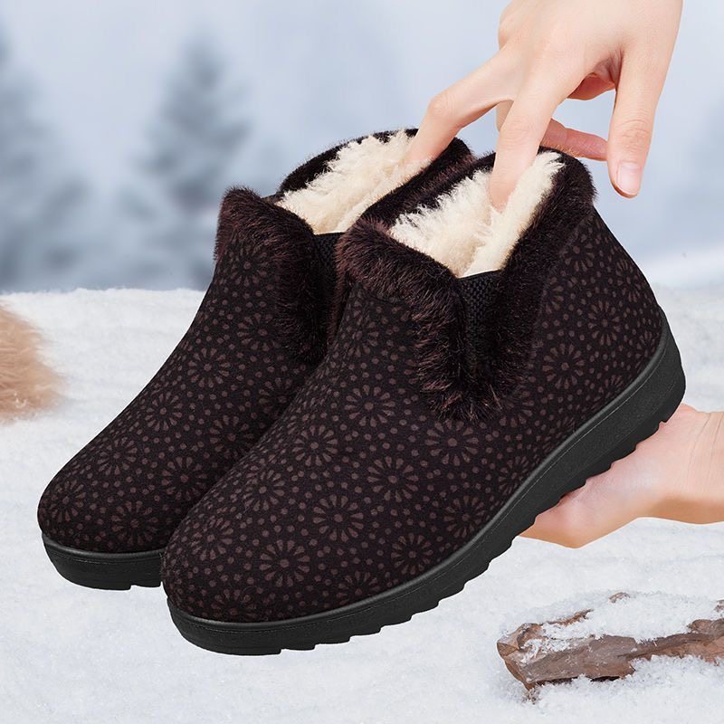 新款老北京布鞋女冬加绒保暖防滑羊毛妈妈棉靴老太太软底老人棉鞋,女鞋,棉鞋,淘宝优惠券,粉丝福利购,淘宝优惠卷