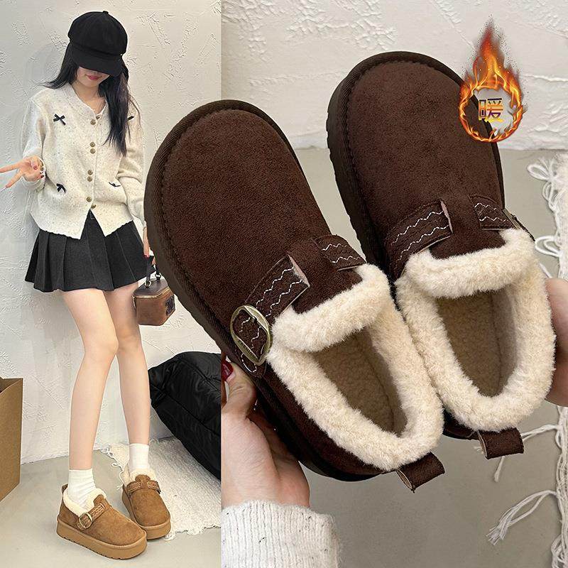 全包勃肯鞋加绒保暖一脚蹬棉鞋雪地靴女款厚底羊羔毛毛鞋子女棉鞋,户外/登山/野营/旅行用品,其他户外鞋,淘宝优惠券,粉丝福利购,淘宝优惠卷