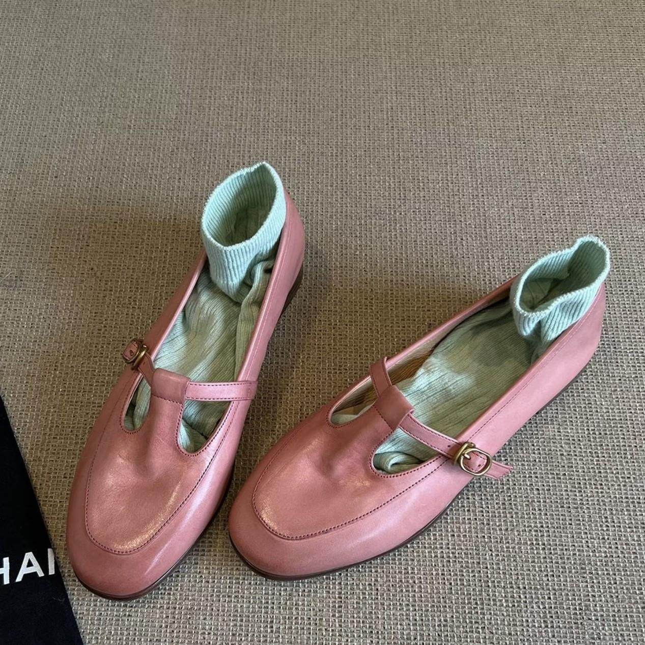 网红复古小皮鞋浅口低跟舒适单鞋女玛丽珍平底大码女鞋40-42,户外/登山/野营/旅行用品,其他户外鞋,淘宝优惠券,粉丝福利购,淘宝优惠卷