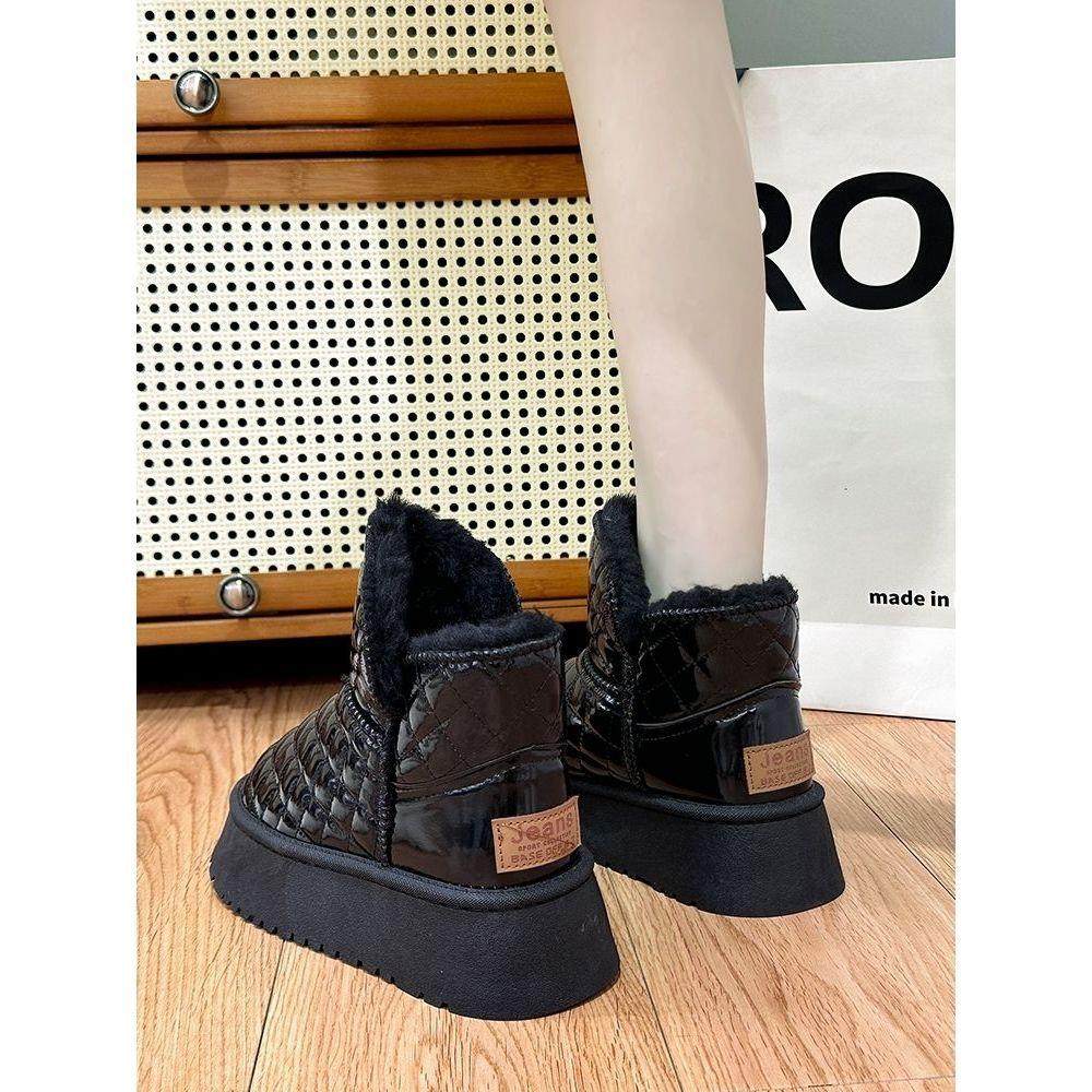 时尚复古厚底雪地靴女2024年秋冬季网红设计感增高显瘦短靴潮,户外/登山/野营/旅行用品,其他户外鞋,淘宝优惠券,粉丝福利购,淘宝优惠卷