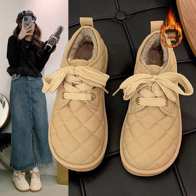 豆豆鞋女2024新款秋冬不累脚女鞋软底面包勃肯棉鞋加绒乐福毛毛鞋,户外/登山/野营/旅行用品,其他户外鞋,淘宝优惠券,粉丝福利购,淘宝优惠卷