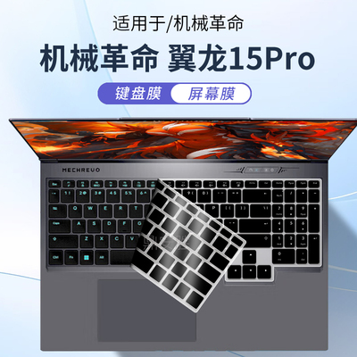 适用于机械革命翼龙15Pro键盘膜