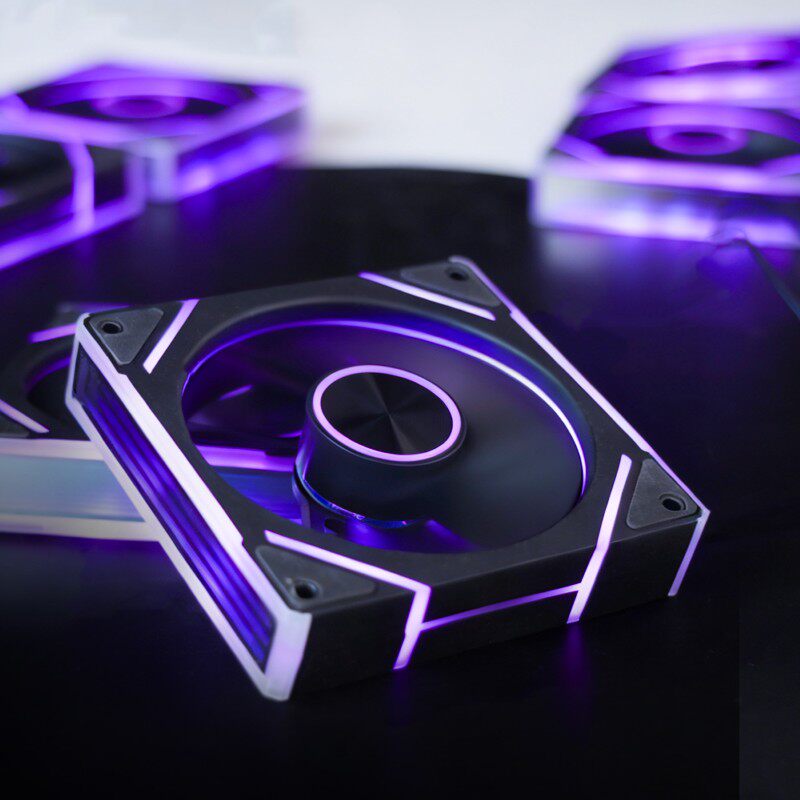 ARGB棱镜8Pro神光同步5v3四代4Pro温控pwm6Pro散热机箱12cm风扇