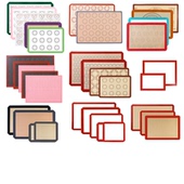 定制多尺寸 硅胶烤箱烤垫食品材质耐高温防粘半透明透气网格垫