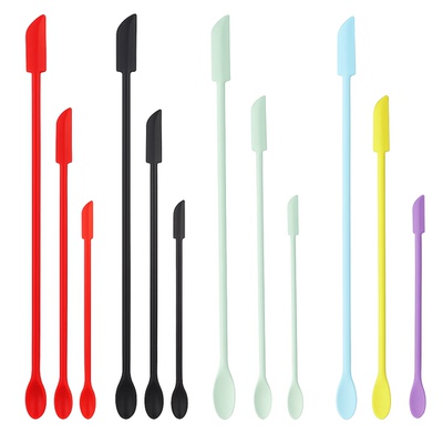 小尖细硅胶刮刀食品级材质耐高温柔韧刮边专用 Silicone Spatula