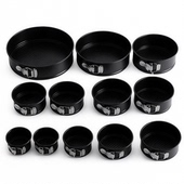 活扣圆形蛋糕烤盘可拆底设计不粘涂层耐高温烘焙模具 Pan Cake