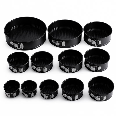 活扣圆形蛋糕烤盘可拆底设计不粘涂层耐高温烘焙模具 Cake Pan