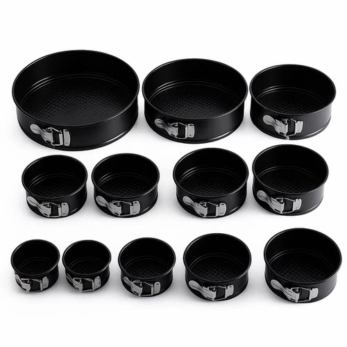 活扣圆形蛋糕烤盘可拆底设计不粘涂层耐高温烘焙模具 Cake Pan