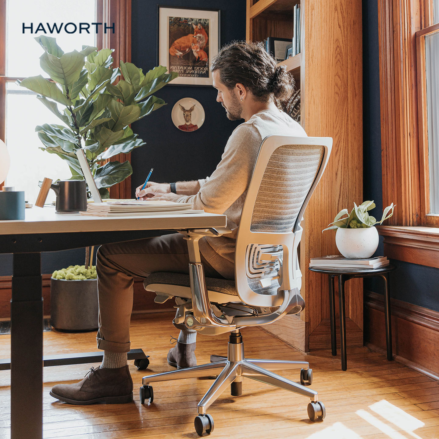 Haworth海沃氏ZodyⅡ人体工学椅久坐办公椅子升降电竞二代电脑椅