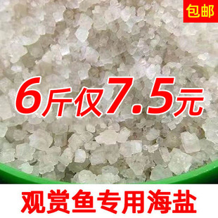 鱼缸水族盐海盐观赏鱼专用盐鱼盐大盐粗盐水产养殖专用盐