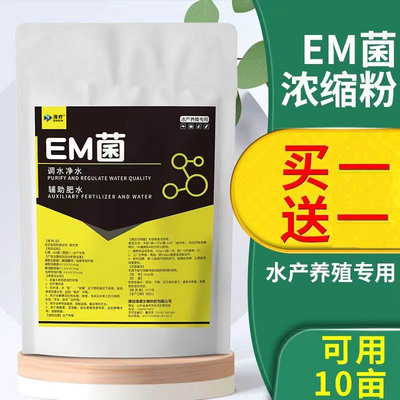 Em菌种水产养殖改底调水净水鱼虾蟹养殖用肥水降亚硝酸盐水产Em菌